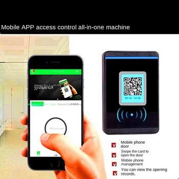 QR Code Scan Mobile Phone Open Door IC Card Open Door Electric Lock Swipe Card System Controller пульт дистанционного уп