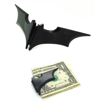 Наружный зажим для банкнот EDC Bat Портативный инструмент для зажима карманных денег Металлический кошелек из нержавеющей стали Инструмент для экстренного выживания