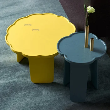 Минималистичные дизайнерские журнальные столики Мебель для гостиной Пластиковая спальня, общий маленький угловой столик, апартаменты, клубные приставные столики
