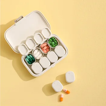 Youpin Бытовая аптечка с сеткой, 8 сеток, комбинированная аптечка, герметичная и влагостойкая Портативная мини-коробка для хранения