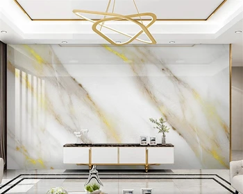 beibehang Индивидуальные новые модные трехмерные легкие роскошные золотые обои для домашнего декора, обои на фоне золотого мрамора