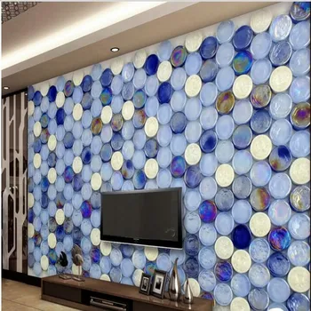 изготовленная на заказ wellyu крупномасштабная фреска 3D обои плитка мозаика в европейском стиле гостиная телевизор диван фон обои для стен
