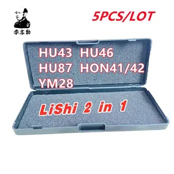 5 шт./лот оригинальный lishi HU43 HU46 HU87 HON41 YM28 2 В 1 LISHI