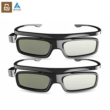 3D-Очки Fengmi Smart DLP-LINK С Затвором 3D-Очки С USB-Кабелем Для Зарядки Xiaomi Laer Projector TV 3D Movie Game Glass