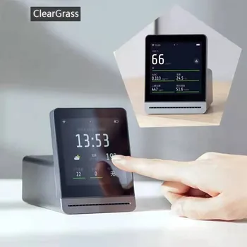 Qingping ClearGrass Air monitor Retina Touch IPS экран Сенсорное управление мобильным устройством Детектор воздуха с чистой травой в помещении и на улице