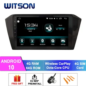 WITSON Android 10,0 4 + 64 ГБ 10,2 