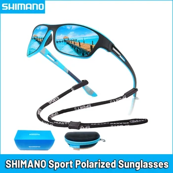 Модные велосипедные очки Shimano, уличные солнцезащитные очки, мужские и женские спортивные очки UV400, Велосипедные очки, очки для рыбалки