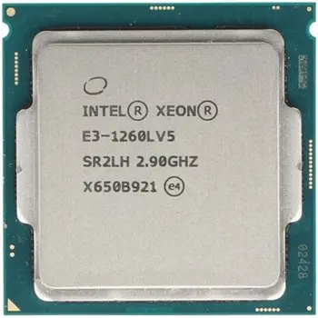 Intel Xeon E3-1260L V5 2,9 ГГц LGA 1151 SR2LH 45 Вт 4-Ядерный процессор 8M Serve CPU, Бесплатная Доставка