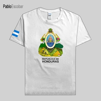 Гондурас мужская футболка модный трикотаж национальная команда 100% хлопок футболки одежда кантри спортинг HND Гондурасский Катрачо новый