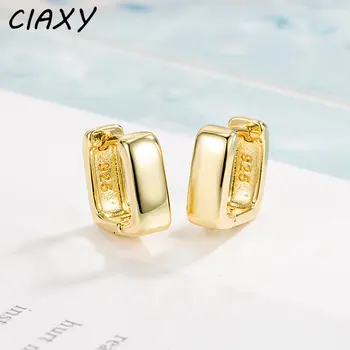 2023 Новые женские серьги-кольца с квадратным вырезом, уникальный дизайн, выдалбливают серьги-пряжки для ушей, модные украшения для вечеринок