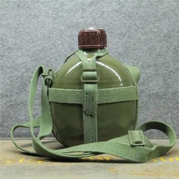 Оригинальная китайская бутылка для воды Chicom Military Surplus армии НОАК Тип 87, столовая Бутылка для воды, 1 л, тактическое полевое армейское снаряжение