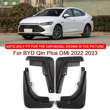 Для BYD Qin Plus DMi 2022 2023 Автомобильный Стайлинг ABS Автомобильные Брызговики Брызговики Брызговики Переднее Заднее Крыло Автоаксессуары