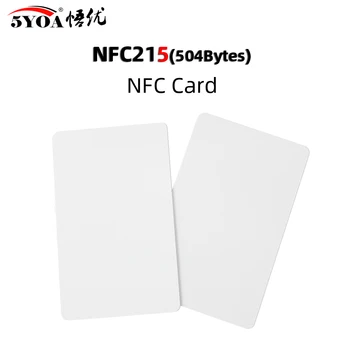 50шт NFC-карта Ntag215 Карты Ntag 215 504 Байт 13,56 МГц для huawei share ios13 ярлыки персональной автоматизации