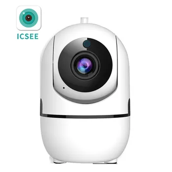 Приложение iCSee 3MP 1296P Беспроводная PTZ IP купольная камера AI для обнаружения гуманоидов Домашняя безопасность видеонаблюдение Радионяня