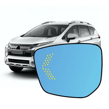 2шт с подогревом, с поворотником, против головокружения, Зеркало бокового обзора, Синие стекла для Mitsubishi Xpander Cross 2017-2022