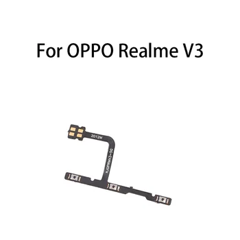 Включение Выключение звука Клавиша управления Кнопка регулировки громкости Гибкий кабель для OPPO Realme V3