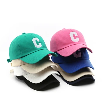 Корейская версия бейсбольной шляпы с буквой C в том же стиле, женская модная бейсболка с козырьком для уличной съемки, солнцезащитная шляпа, Мужская унисекс