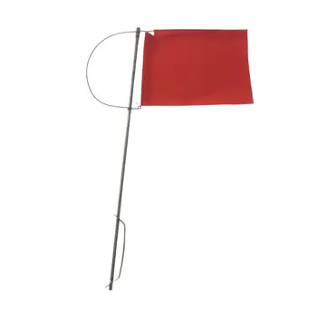 Флаг-индикатор морского ветра, прочный, простой в установке, прочный Маленький красный SS304 для лодочных рыболовных принадлежностей, шлюпки для парусной яхты