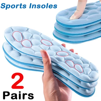 Массажные стельки с эффектом памяти для обуви, Дышащая подушка, спортивные стельки для бега, Ортопедические стельки для ног, мужские и женские подушечки для обуви
