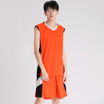 Летняя мужская баскетбольная одежда без рукавов, модная индивидуальность, Свободная спортивная одежда большого размера, баскетбольная одежда