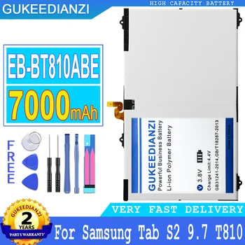 7000 мАч GUKEEDIANZI Батарея EB-BT810ABE для Samsung GALAXY Tab S2 9,7 T815C SM-T815 T815 SM-T810 SM-T817A S2 T813 T819C