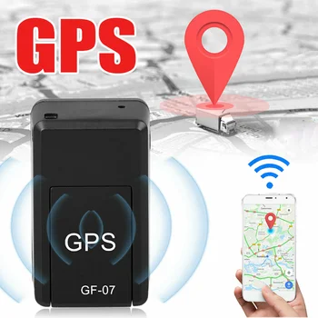 Мини-автомобильный GPS-трекер GF-07 с защитой от потери локатора, запись отслеживания в режиме реального времени, позиционер SIM-карты GF07, позиционер сообщений Wi-Fi SIM-карты