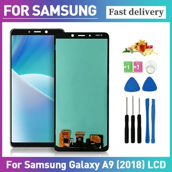 Для Samsung Galaxy A9 (2018) Запчасти для ЖК-дисплея, запчасти для цифрового преобразователя, запчасти для ремонта SM-A920