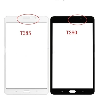 Новинка для Samsung Galaxy Tab A 7.0 2016 T285 T280 планшет сенсорная панель ЖК-экран Передняя внешняя стеклянная крышка объектива Замена панели