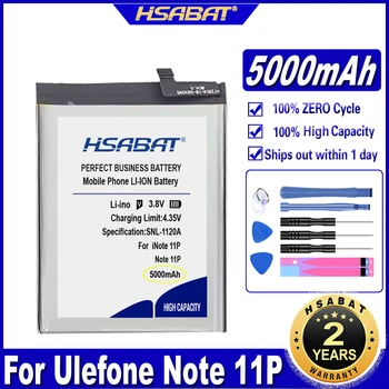 Аккумулятор HSABAT Note 11P 5000 мАч для аккумуляторов Ulefone Note 11P