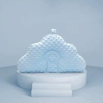 Подушка Для новорожденного из чистого Хлопка в форме Облака Уход За Головой Комфортное Украшение комнаты