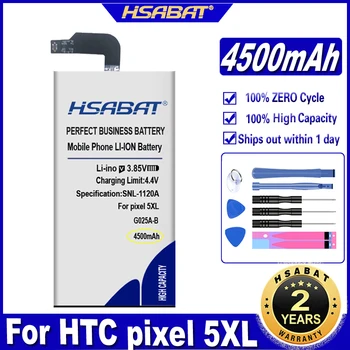 Аккумулятор HSABAT G025A-B 4500 мАч для HTC Google Pixel 5XL 5X Batteries