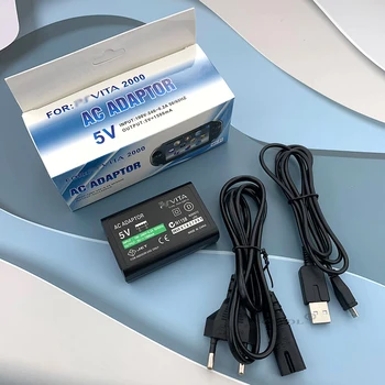 Прямая поставка ЕС/США/Великобритания Блок Питания Адаптер Переменного Тока USB Кабель Для Зарядки Данных Шнур Для Sony PlayStation Psvita Slim PS Vita PSV 2000