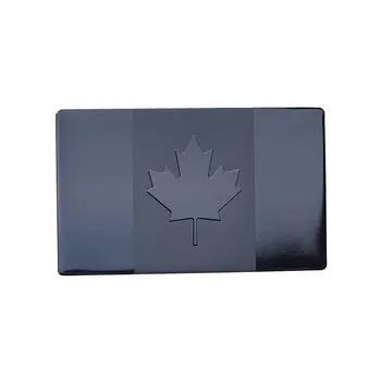 Черный Флаг Канады, США, ТЕХАСА, Эмблема с Кленовым листом, Значок на крыле багажника автомобиля, Наклейка на заднюю дверь, Аксессуары для автомобильных наклеек