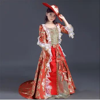Прямая доставка Викторианское платье Старинные костюмы 19 века Викторианское готическое платье Платья на Хэллоуин