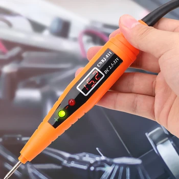 Электрическая Тестовая ручка 24 В 12 В для автомобильного тестера Volt Инструменты для диагностики автоматической батареи Аксессуары для грузовиков и мотоциклов