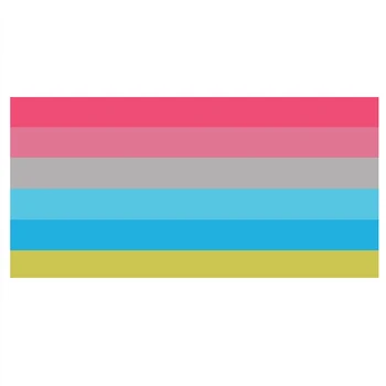 90x150 см Радужный флаг гей-прайда Genderflux ЛГБТ-баннер LGBTQIA
