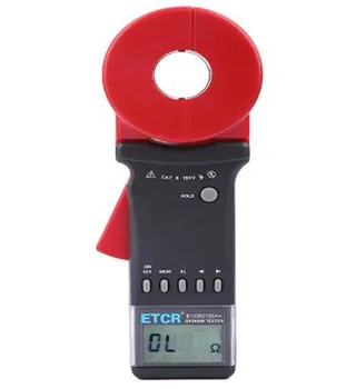 ETCR2100A + Цифровой измеритель сопротивления заземления с зажимом/Тестер сопротивления заземления с зажимом