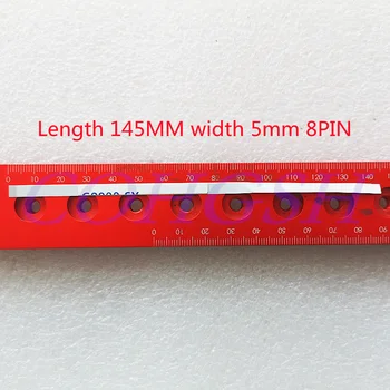Новый оригинальный Для соответствующего плоского кабеля Длина 145 мм Ширина 5 мм 8 контактов В том же направлении
