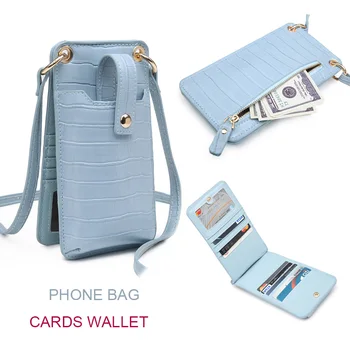 Новые INS Горячие продажи, сумка для телефона, кошелек, сумка из крокодиловой кожи, сумка через плечо, кожаный ремешок, сумка для карт для телефона