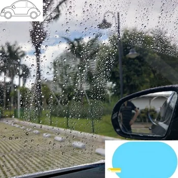Зеркало заднего вида, защищающее от дождя и тумана, Нано-пленка высокой четкости с дальним светом, антибликовая автомобильная пленка Универсальная