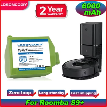 LOSONCOER 6000 мАч ABL-B Аккумулятор Для iRobot Roomba S9 + Аксессуары Для Робота-Пылесоса S955020 4650994