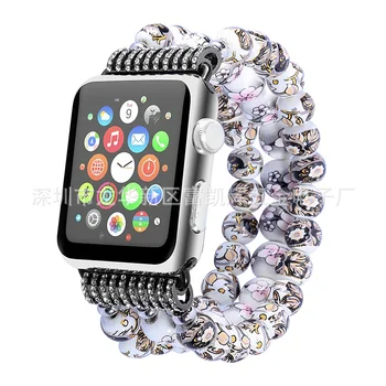 Ремешок для Apple watch 45 мм 44 41 40 42 38/ Браслет Ultra 49/SE для Apple Watch Керамический ручной браслет iWatch серии 1-8